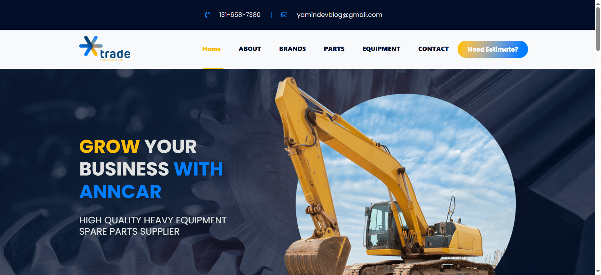 Trade Type - Professional PSD to HTML Website Conversion